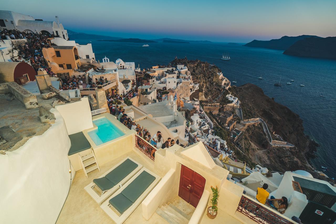 Poseidon Mansion Sunset Βίλα Οία Εξωτερικό φωτογραφία